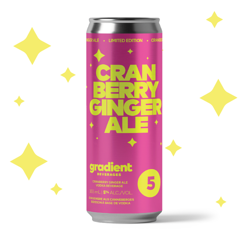 Cranberry Ginger Ale 5% 4-Pack