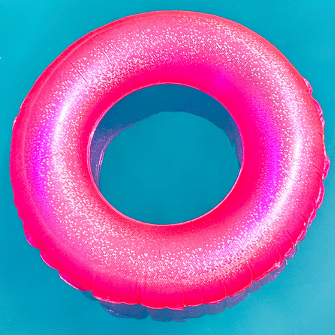 Bright Pink Pool Floatie