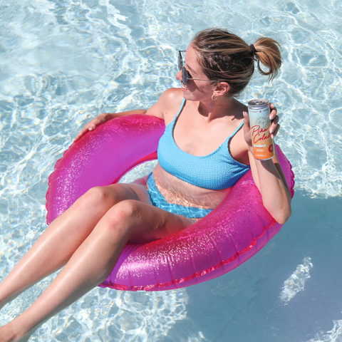 Bright Pink Pool Floatie