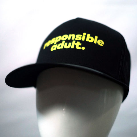Responsible Adult Mesh Back Hat