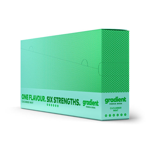 Cucumber Mint Gradient 6-pack