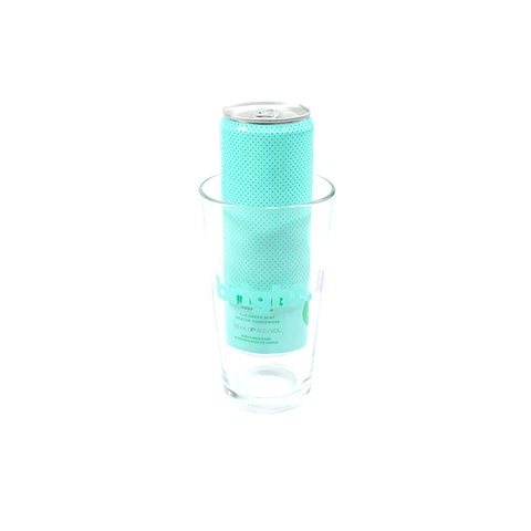 bright pint glass