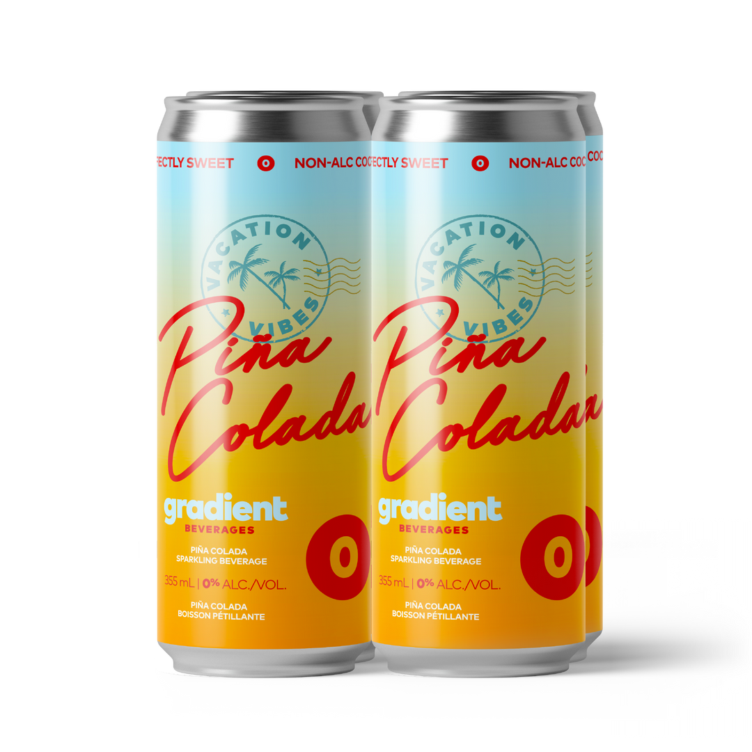 0% Single Flavour Non-Alcoholic 4-packs – Gradient Beverages