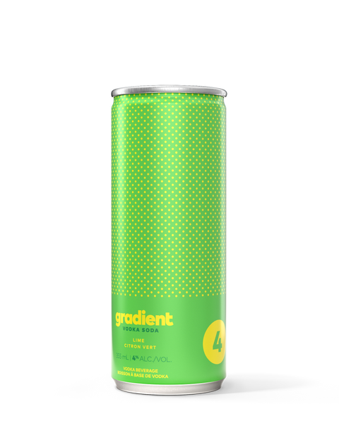 4% Lime Can Case (24 cans)