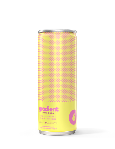 6% Raspberry Lemon Case (24 cans)