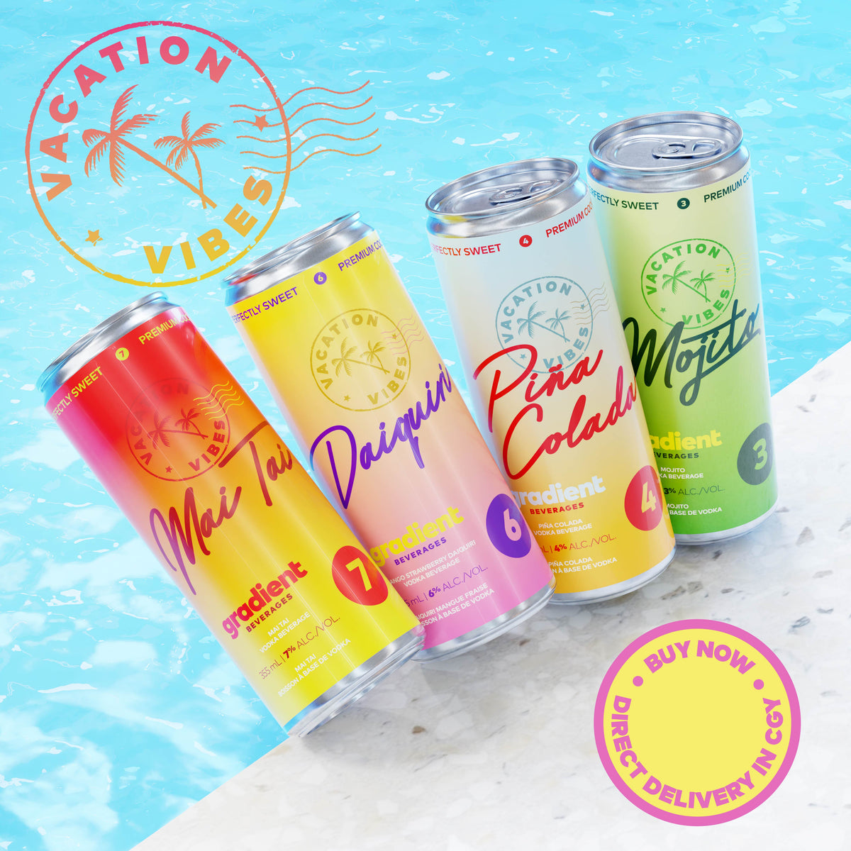 Gradient Style Hydration Powder Gradient Beverages