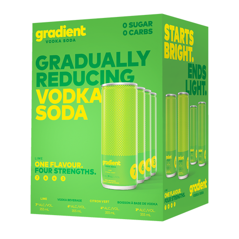Gradient Style Hydration Powder Single Flavour 4-Pack gradients – Gradient Beverages