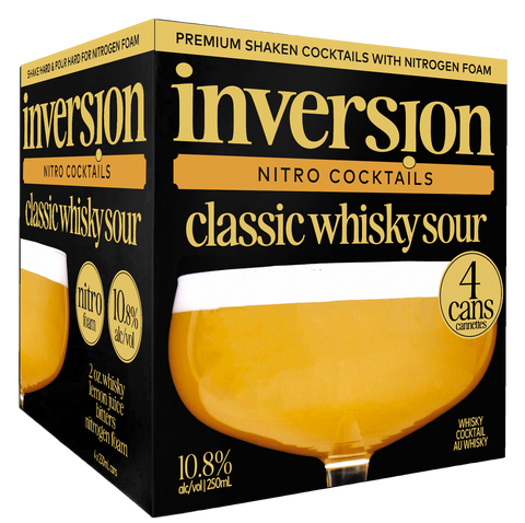 Inversion Nitro Classic Whisky Sour 4-Pack