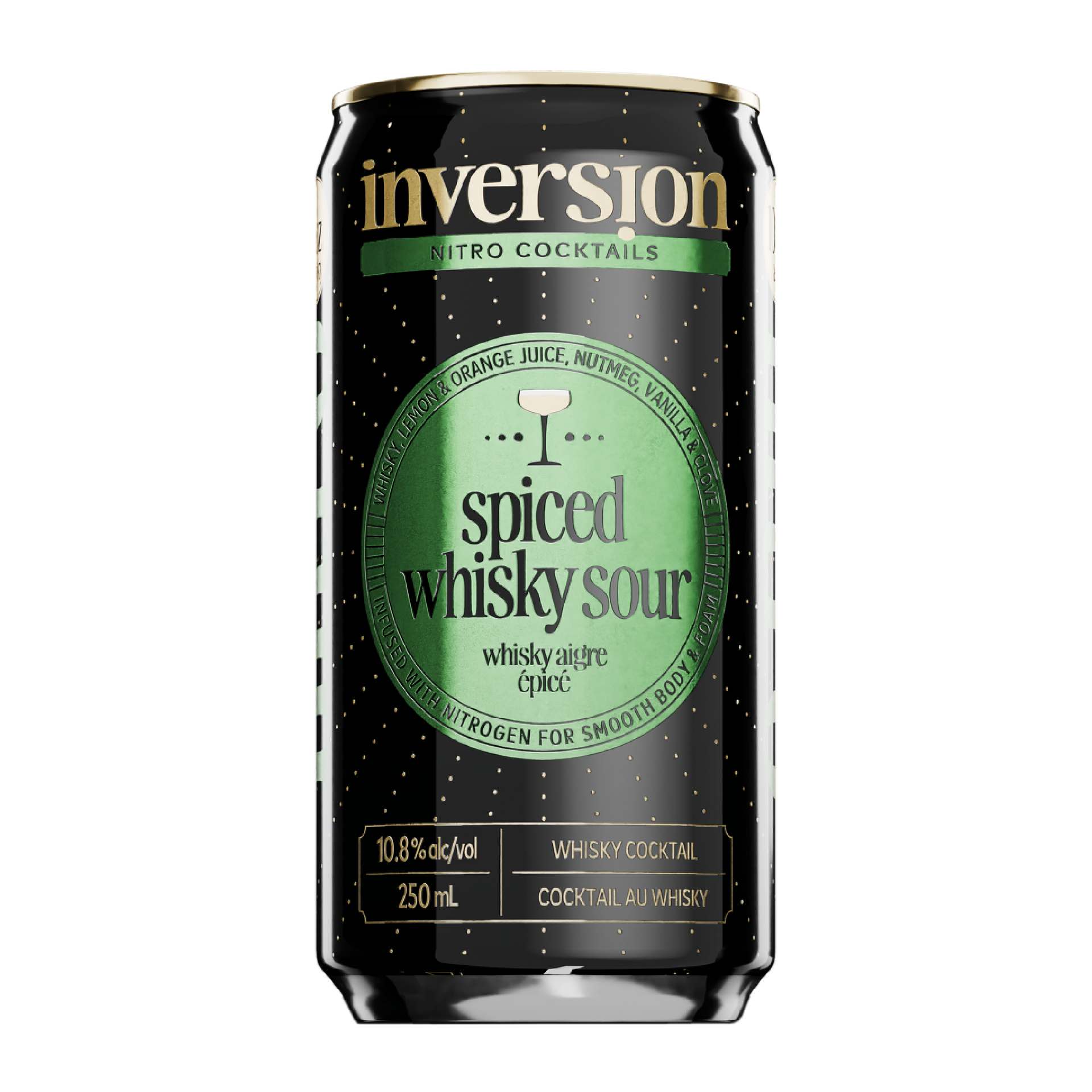 Inversion Spiced Whisky Sour