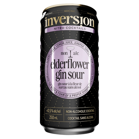 Inversion Non-Alc Elderflower Gin Sour Single