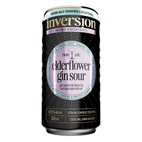 Inversion Non-Alc Elderflower Gin Sour 4-Pack