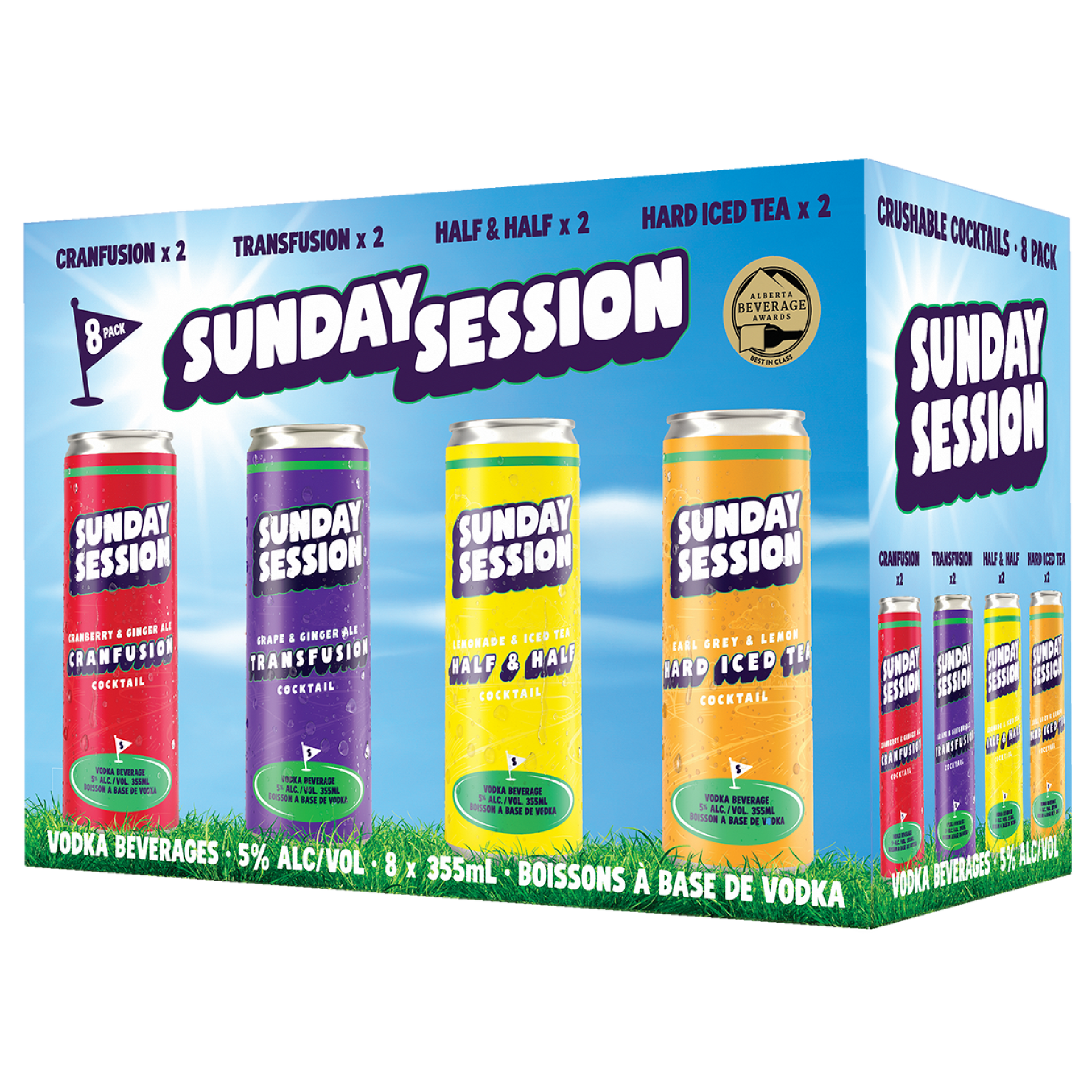 Sunday Session Mixed 8-pack – Gradient Beverages