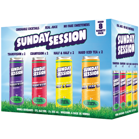 Sunday Session - Mixed 8 Variety Pack